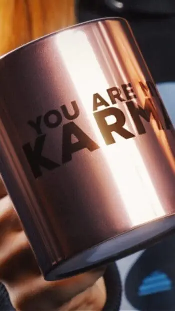 My Karma mug - Rosegold