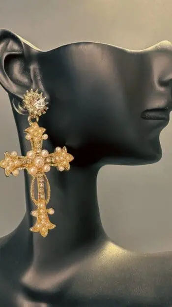 CROSS  EARRINGS