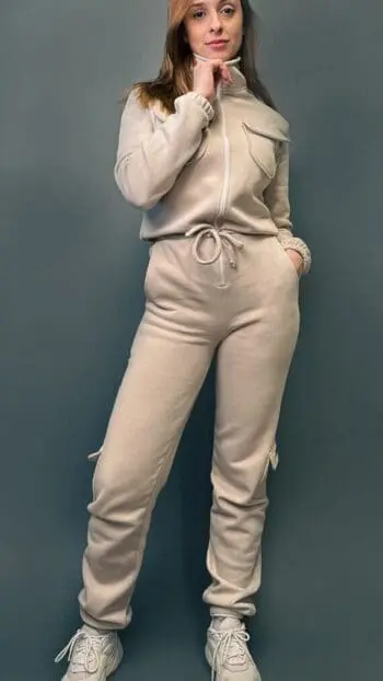 CREME JUMPSUIT