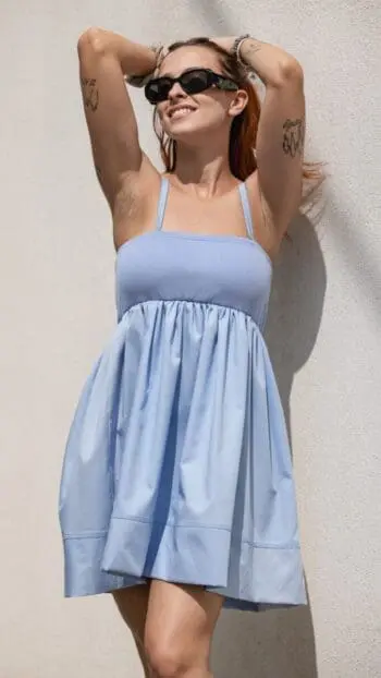 POPLIN DRESS