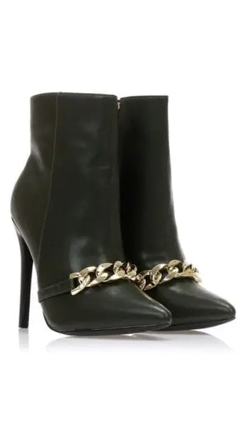 Olive Charm Boots