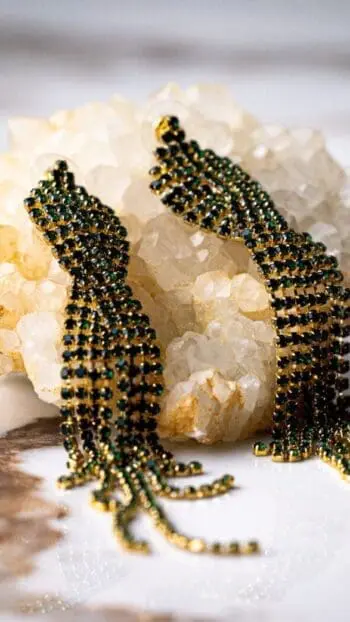 Forest Gem Drops Earrings
