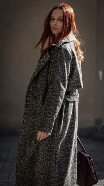 TIGER WOOL COAT