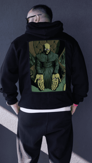 WHITE RABBIT HOODIE