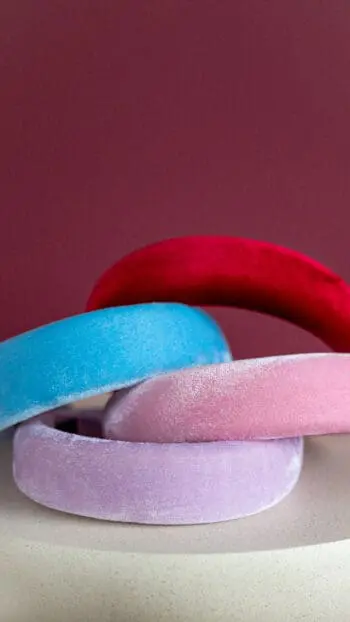 VELVET CROWN HEADBAND