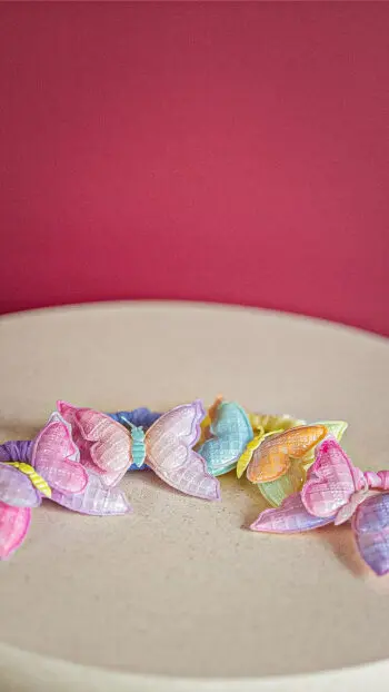 BUTTERFLY DREAM HAIR SCRUNCHIES