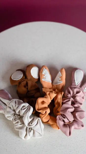 BUNNY EAR SCRUNCHIE