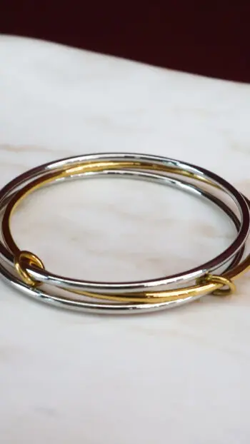 TWIST BANGLE SET BRACELET