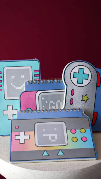 GAME CONSOLE NOTEBOOK