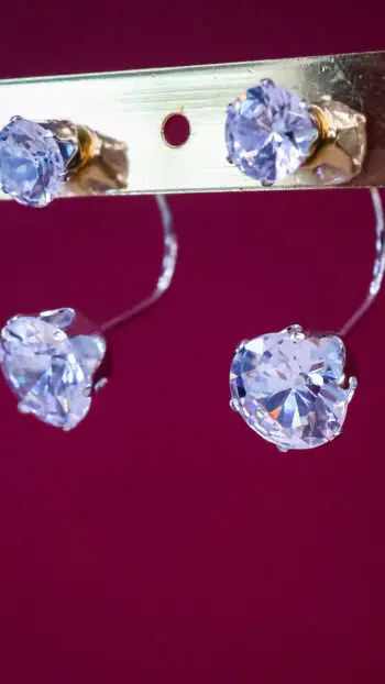 CRYSTAL EARRING SET