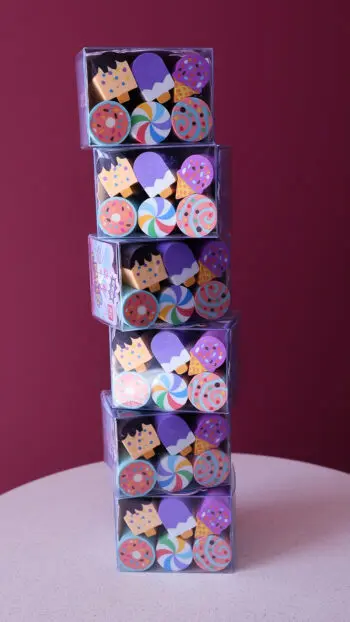 DESSERT ROLL ERASERS