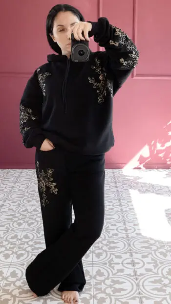 GOLDEN LEAVES SWEATPANTS