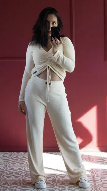 IRIS TERRY TOWELLING LOUNGE PANTS