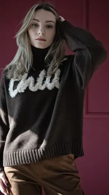 HIGH NECK SWEATER CHILL