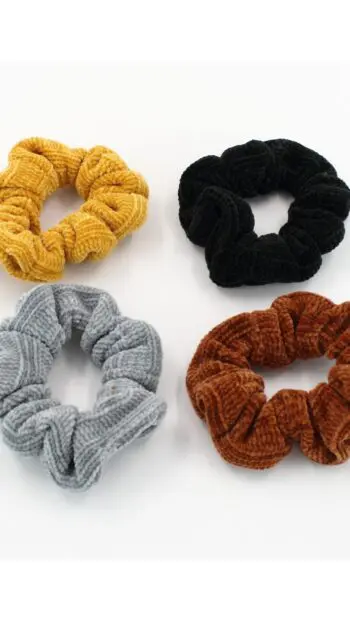 AUTUMN RIB SCRUNCHIE