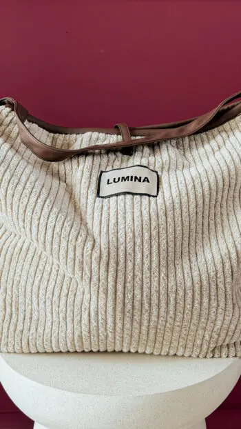 LUMINA Corduroy Hobo Bag