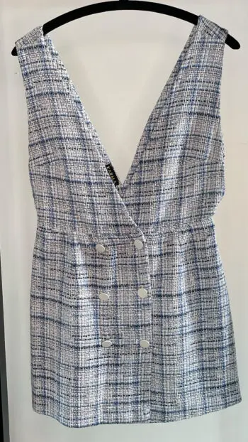 Tweed Playsuit