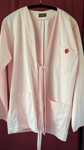 STRAWBERRY SOFT COTTON SHIRT JACKET