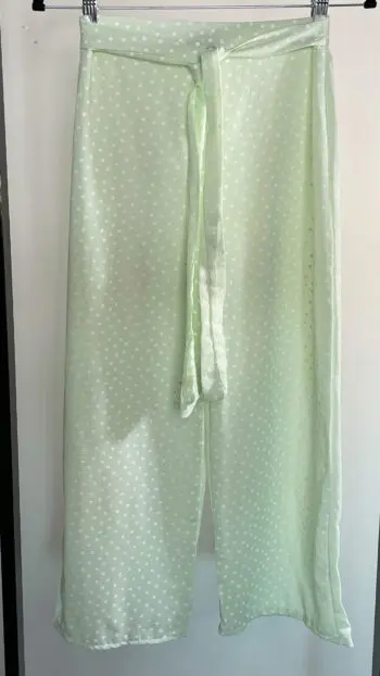 Mint Polka Flow Pants