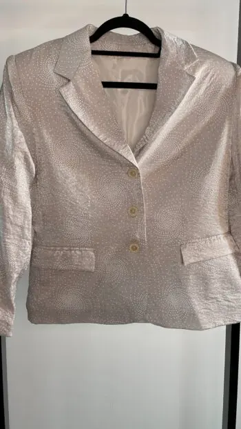 Champagne Dots Blazer