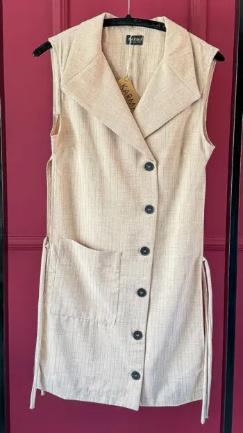 DESERT LINE VEST DRESS