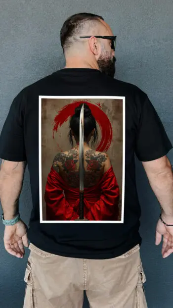 THE RED CIRCLE - OVERSIZED TSHIRT