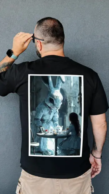 EAT ME, DRINK ME - OVERSIZED TSHIRT