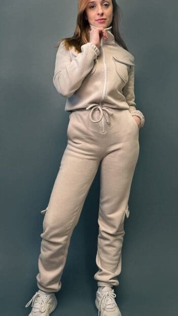 CREME JUMPSUIT
